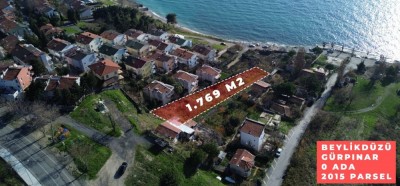 �STANBUL BEYL�KD�Z� F�LL DEN�Z MANZARALI ARSA - 46